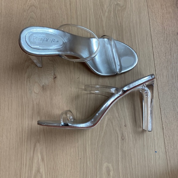 Jeffrey Campbell Shoes - Jeffrey Campbell clear heels size 10 (run small)